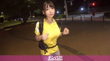 200GANA-1802【夜跑女子pick！  - 】 夜晚公园跑步的纯真纤细美女！  - 中间强行邀请到酒店，从淫荡美丽的巨乳伸展＆泪眼汪汪的性爱中大量喷出！