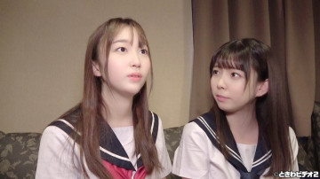 FC2-PPV-1673326 ❤新镜头❤[中出]县商业现役学生好朋友二人组雫＆光和3P中出